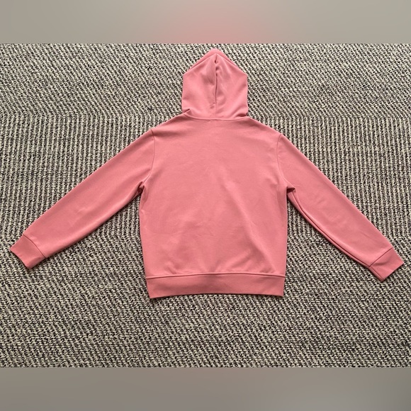 Polo By Ralph Lauren Men's Salmon Pink Solid Double Knit Full Zip Hoodie - Picture 4 of 5